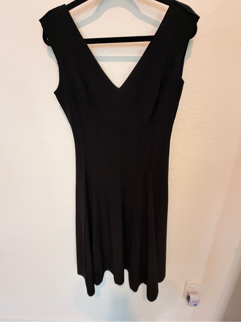 Norma Kamali Black Midi A-Line Dress convertible black/blue - Picture 11 of 11